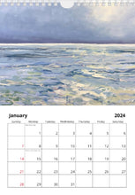 Load image into Gallery viewer, 2024 8.5x11 Wall Calendar