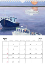 Load image into Gallery viewer, 2024 8.5x11 Wall Calendar
