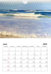 2024 8.5x11 Wall Calendar