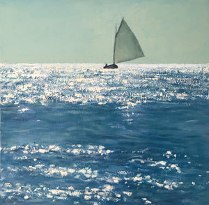 Running Downwind, 20x20
