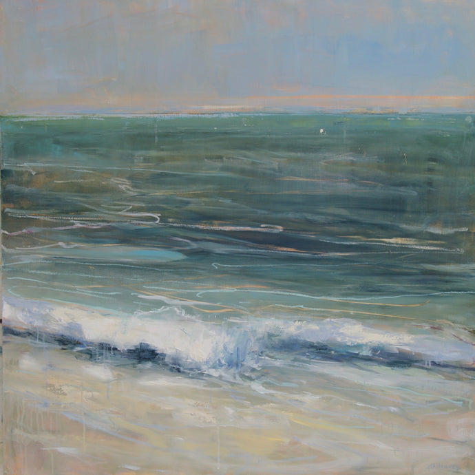 Inhaling the Salt Air, 36x36